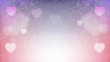 Heart Particle Motion Background | Love Animated Background | Kishore Tv