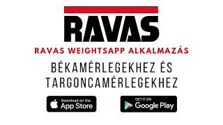 RAVAS WeightsApp alkalmazás (békamérlegekhez és targoncamérlegekhez)