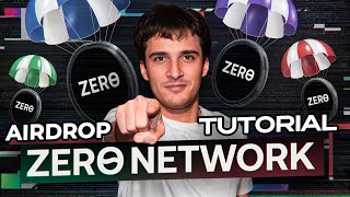 ZERO Network Airdrop Tutorial [Race To ZERO Launchpad]