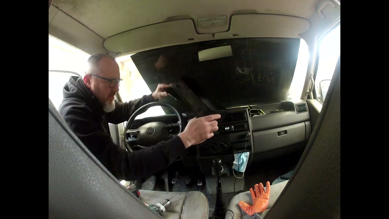 Vidéo démontage rapide compteur VW T4 1998 1,9td