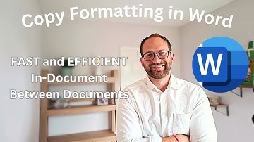 Opmaak kopiëren en plakken in en tussen Microsoft Word-documenten