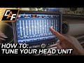 Tuning your car stereo - Head Unit Equalizer - No DSP! PROCESS EXPLAINED