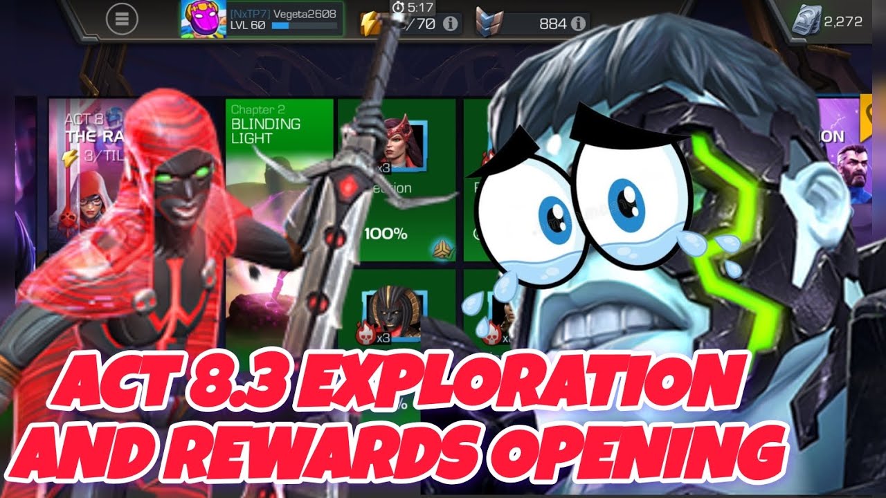 Act 8.3 Exploration and Rewards Opening.