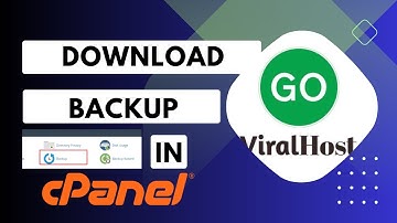 How to Download Backup using cPanel with GoViralHost