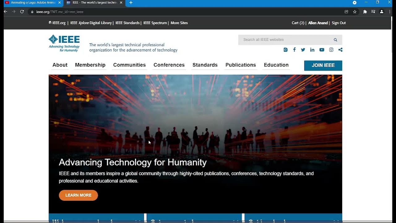 Renew IEEE membership YouTube