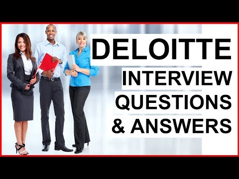 Por Qué Deloitte Entrevista Pregunta Respuesta