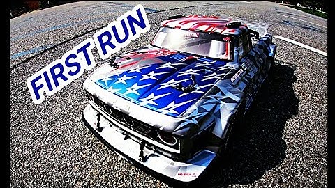 Arrma Infraction first run + Impressions