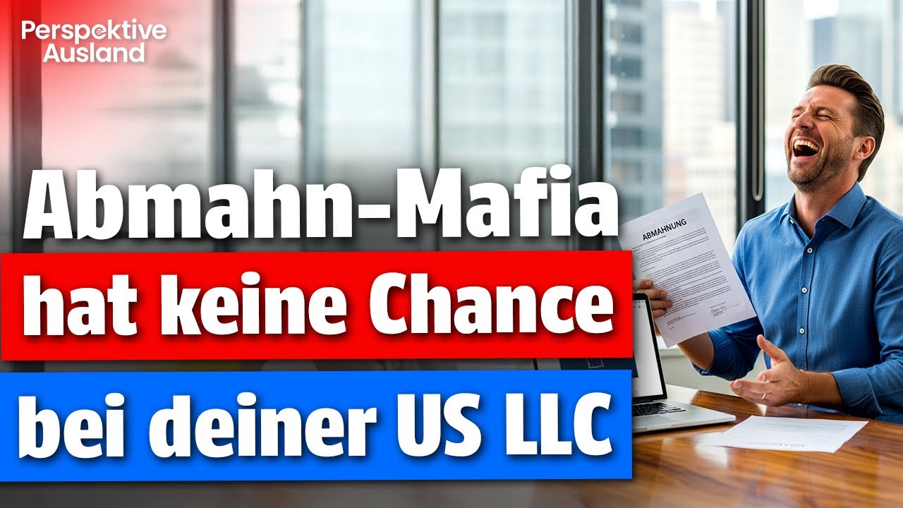 Abmahnung für deine US LLC? Warum du sie getrost in die Tonne treten kannst