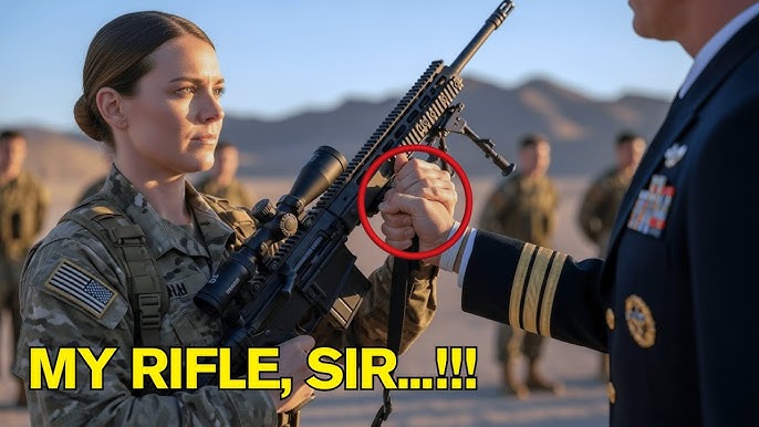 The Admiral Grabbed Her 50 Cal Rifle — Then She Broke His Hand and Hit Six Targets Perfectly - YouTube