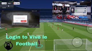 Login process| Vive le Football #vivelefootballmobile screenshot 3