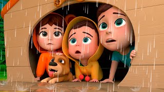 Rain Rain Go Away Song (Puppy Edition) | Lalafun Nursery Rhymes & Kids Songs