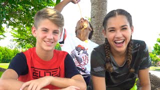 Fruitocracy Roulette Challenge! (MattyBRaps vs Gracie Haschak) … & Justin?