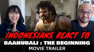 Reaksi Orang Indonesia Terhadap Baahubali - Trailer Awal | Reaksi Cuplikan