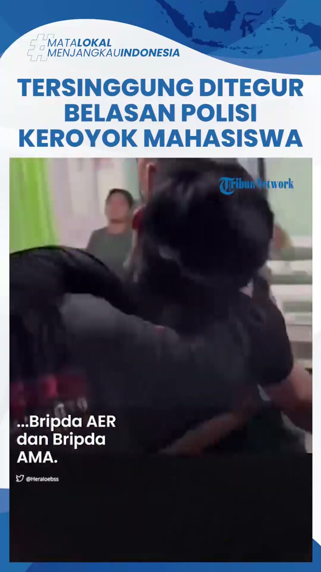 Tak Terima Ditegur saat Antar Pacar, Oknum Polisi Sumbar Ajak Belasan Rekan Keroyok Mahasiswa