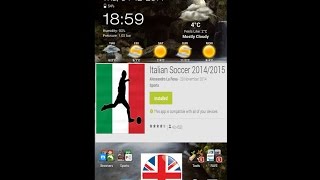 APP overview - Android - Italian Soccer 2014/2015 - football app in English screenshot 1