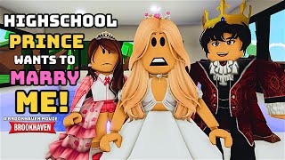 HIGHSCHOOL PRINCE WANTS TO MARRY ME!!|| Roblox Brookhaven RP || CoxoSparkle2