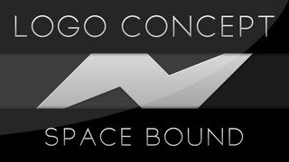 Space Bound | Logo Concept Speedart