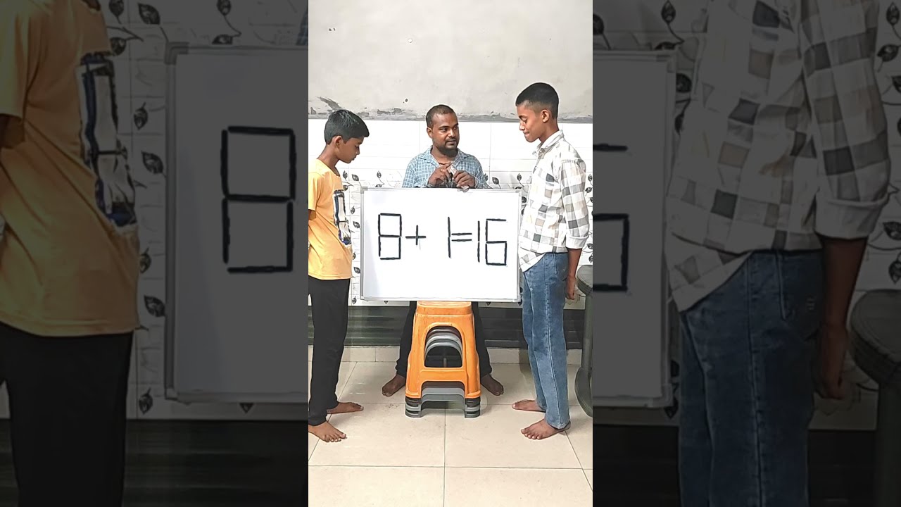 Solve The Equation Correct 8 1 16 Howtosolveapuzzle Puzzletricks Hindipuzzles Puzzlegames
