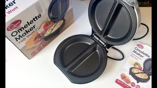 Oster DiamondForce Electric Omelet Maker, Nonstick Omelet Pan, Black