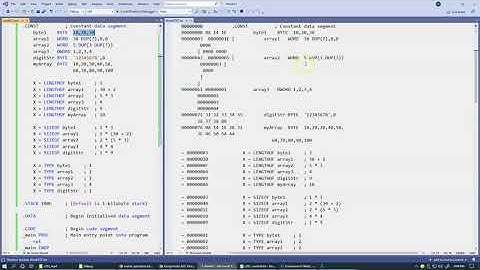 7.15 TYPE, LENGTHOF and SIZEOF Operators