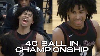 “RING ME‼️” DYLAN HARPER SNAPS FOR 40 BALL IN CHIP - Bosco vs St Peters Prep - Legacy Game‼️