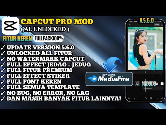 CAPCUT MOD APK PREMIUM V5.6.0 TERBARU | FULL FITUR KEREN DAN EFFECK TERBARU 2022 class=