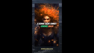 3 Zodiac signs can not control anger