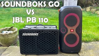 SOUNDBOKS GO VS JBL Partybox 110  Battle of the Best