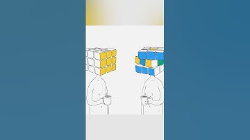 A World of One Color: The Cube That Changed 🌈🌍" #shorts