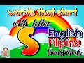 Ss  words that start with letter ss englishfilipino translations