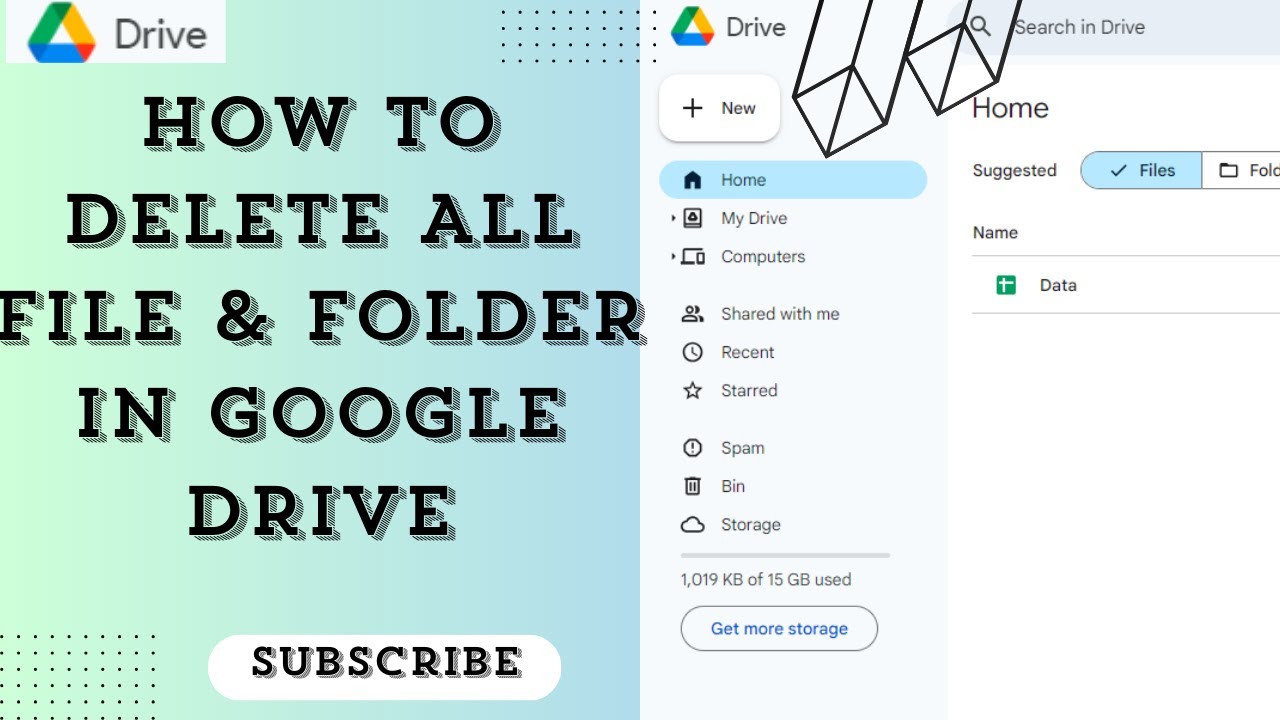 How To Delete All File & Folder In Google Drive - YouTube