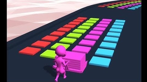 Stack Colors Mobile Game/iOS/Android/Gameplay/Walkthrough/Level 17