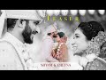 Shyam  chetna  wedding 4k teaser  myrah convention centre  kamal productions  india