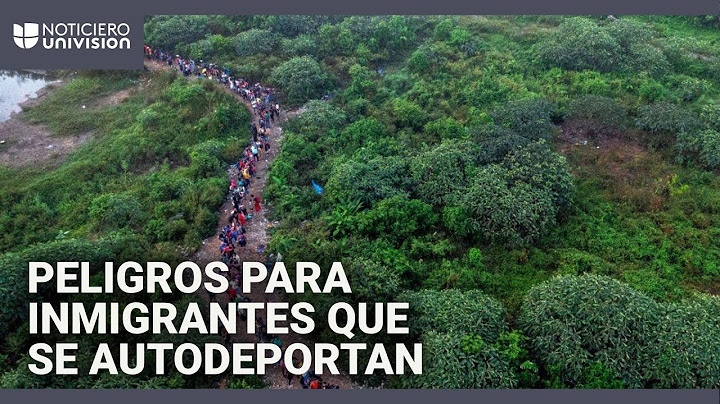 ¿Qué peligros enfrentan los inmigrantes al autodeportarse? Te explicamos