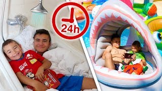 1H DE 24H PISCINE, SALLE DE BAINS & TRAMPOLINE - Compilation Swan et Néo