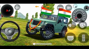 Dollar (Song) Modified Mahindra Thar || Indian Cars Simulator 3D Game || Android Gameplay