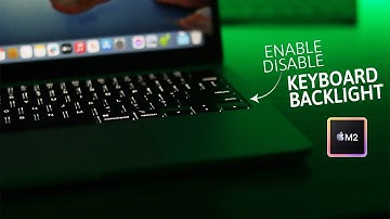 How To Turn ON / OFF Keyboard Light on MacBook Air M2!