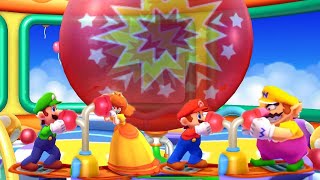 Mario Party The Top 100 - Daisy Vs Mario Vs Luigi Vs Wario(Very Hard Difficulty)| Cartoons Mee