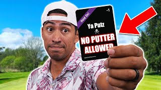 He Can’t Use His Putter! | Bad Cards For Good Golfers [Ep.4]