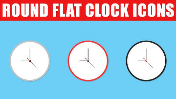 ⏰🕒How to make ANDROID CLOCK APP ICON in Photoshop CC, CS6 | Android Icon Design Photoshop Tutorial