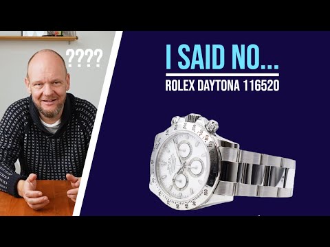 Why I turned down the Rolex Daytona 116520