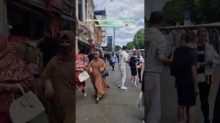 Walking Through Whitechapel Market | London UK #shorts #shortvideo #walkthrough