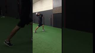 Split Stance MB Throw