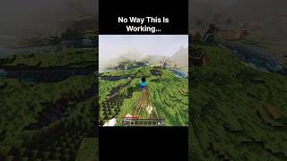 No way This Is Working In Minecraft 😭... #minecraft #shorts #gaming