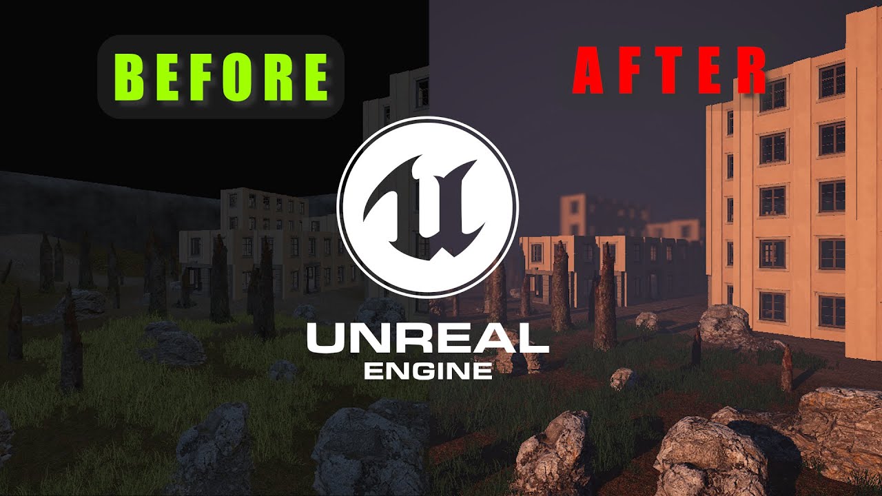 Post processing in Mobile in Unreal Engine 5 - YouTube