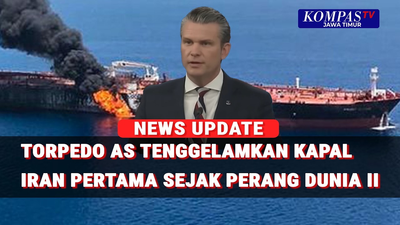 Torpedo AS Tenggelamkan Kapal Perang Iran Di Samudera Hindia 87 Tewas, Pertama Sejak Perang Dunia II
