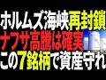 【緊急国策】ホルムズ海峡再封鎖でナフサ高騰へ。今買うべき素材株7銘柄【投資初心者】