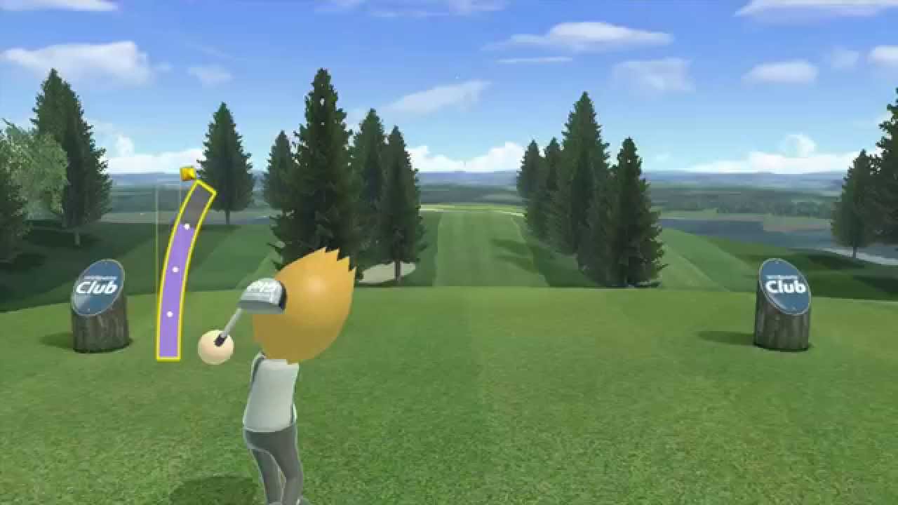 Wii Sports Club - Golfin'! Part 1 W/Tanner