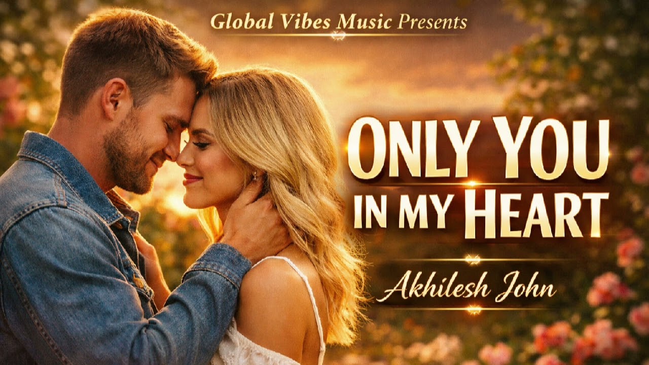 Only You in My Heart 💕 | New Romantic English Song 2025 | Akhilesh John