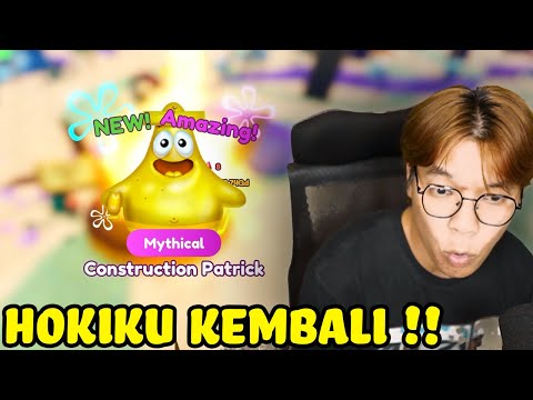 AKU HOKI BANGET!! LANGSUNG DAPET MYTHICAL PET TERBAIK DI SPONGEBOB SIMULATOR | Roblox Indonesia